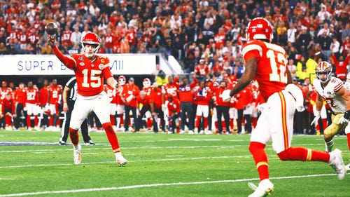 PATRICK MAHOMES II Trending Image: Patrick Mahomes predicts Chiefs will run 'Corn Dog' play to another Super Bowl win